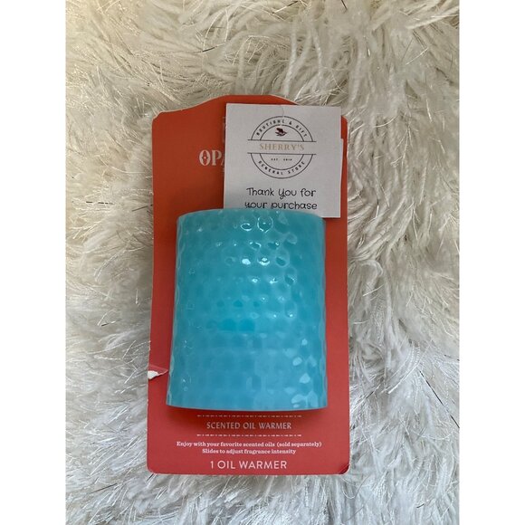 Opalhouse Blue Textured Scented Oil Warmer For Home Plug-In - Picture 2 of 4